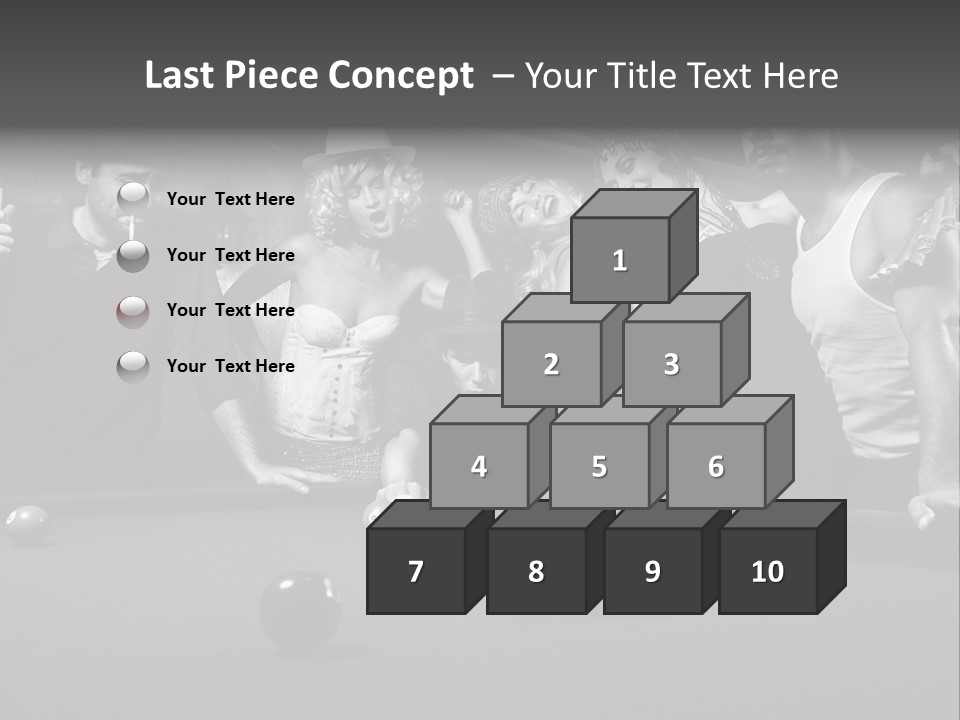 Night Out Recreation Horizontal PowerPoint Template