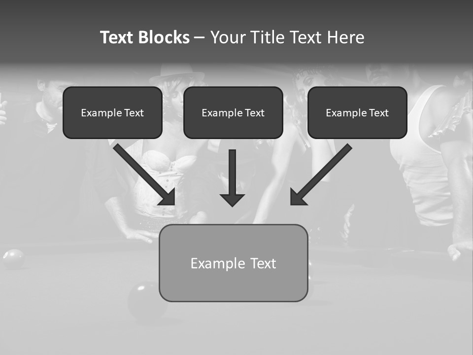 Night Out Recreation Horizontal PowerPoint Template
