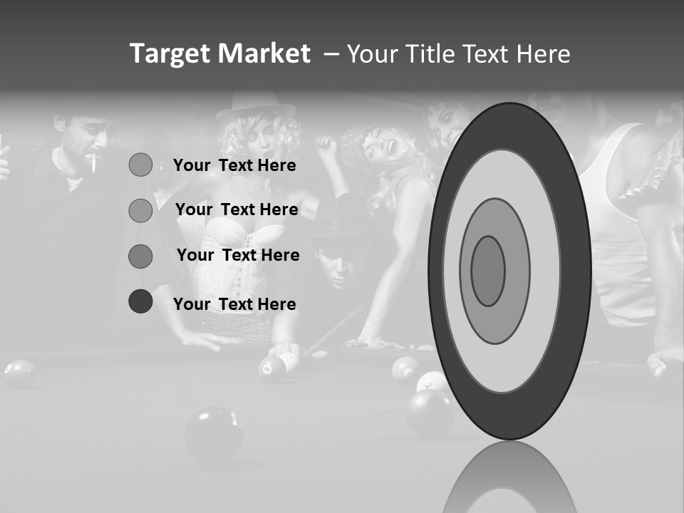 Night Out Recreation Horizontal PowerPoint Template