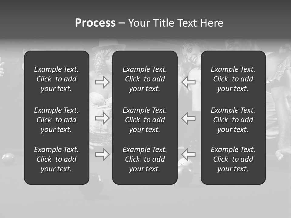 Night Out Recreation Horizontal PowerPoint Template