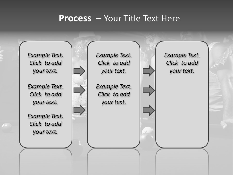 Night Out Recreation Horizontal PowerPoint Template