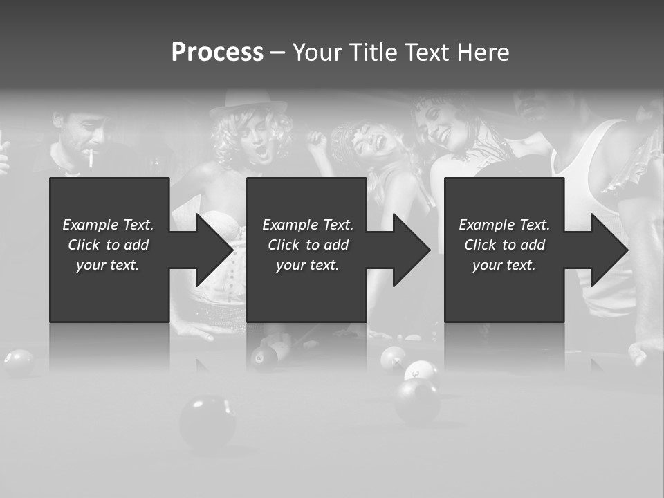 Night Out Recreation Horizontal PowerPoint Template