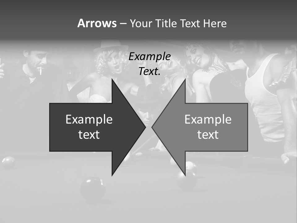 Night Out Recreation Horizontal PowerPoint Template