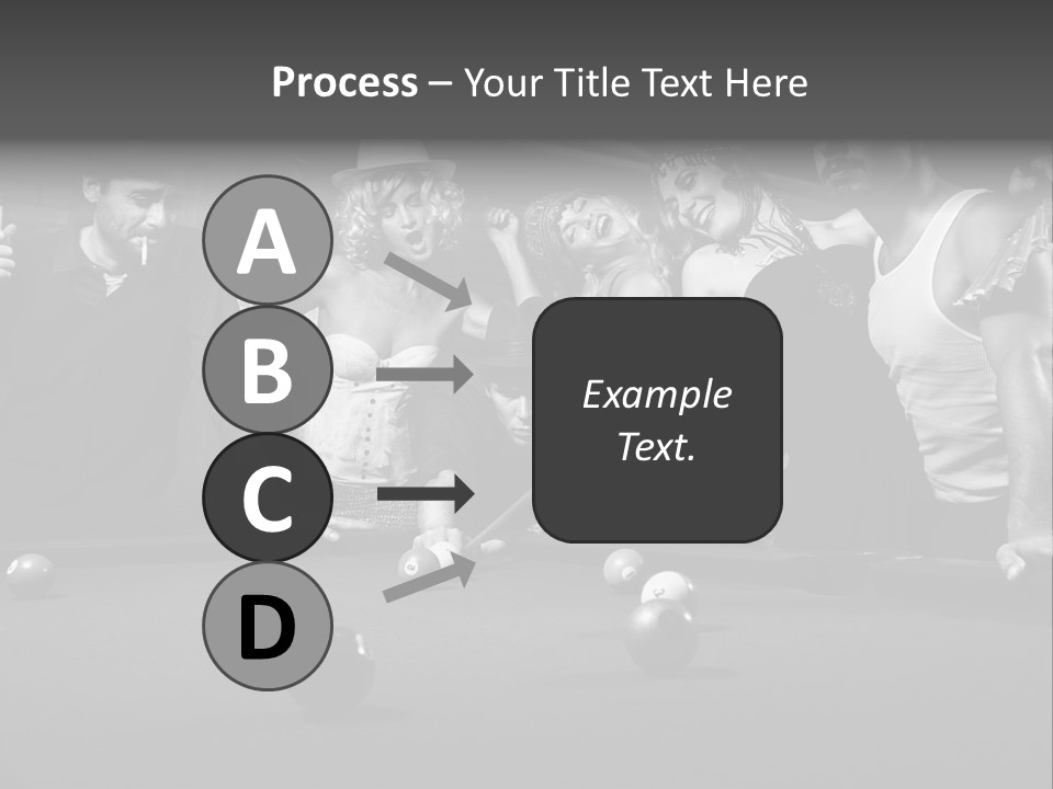 Night Out Recreation Horizontal PowerPoint Template