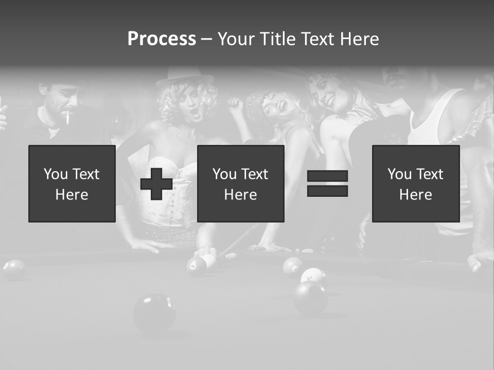 Night Out Recreation Horizontal PowerPoint Template