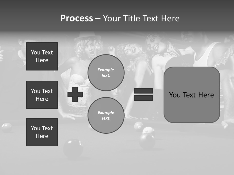 Night Out Recreation Horizontal PowerPoint Template