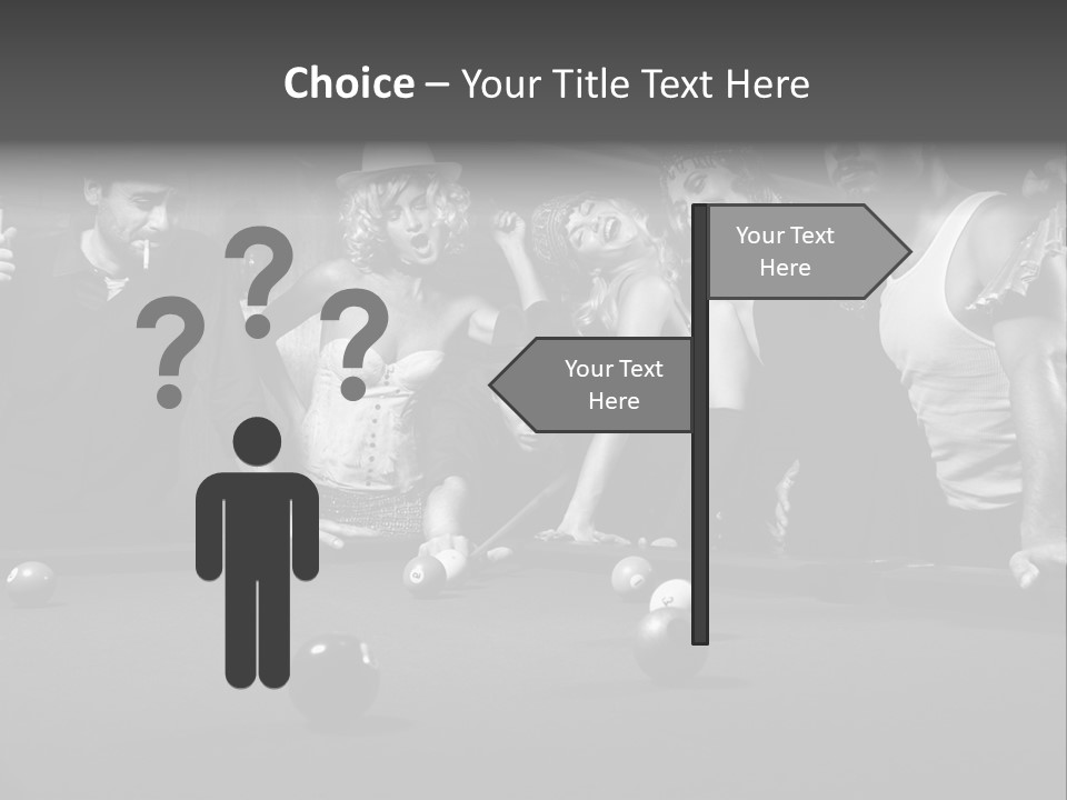 Night Out Recreation Horizontal PowerPoint Template