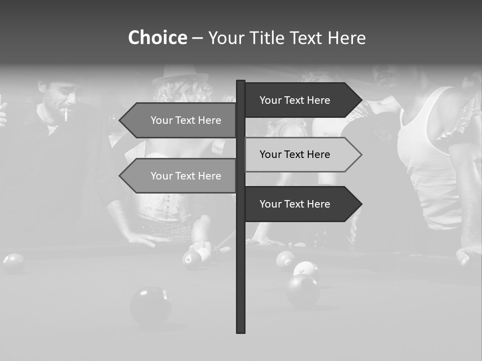 Night Out Recreation Horizontal PowerPoint Template