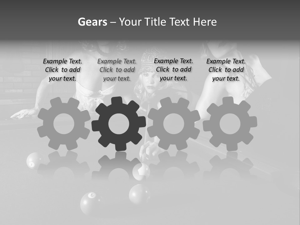 Friend Indoor Night Out PowerPoint Template