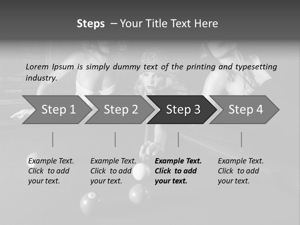 Friend Indoor Night Out PowerPoint Template