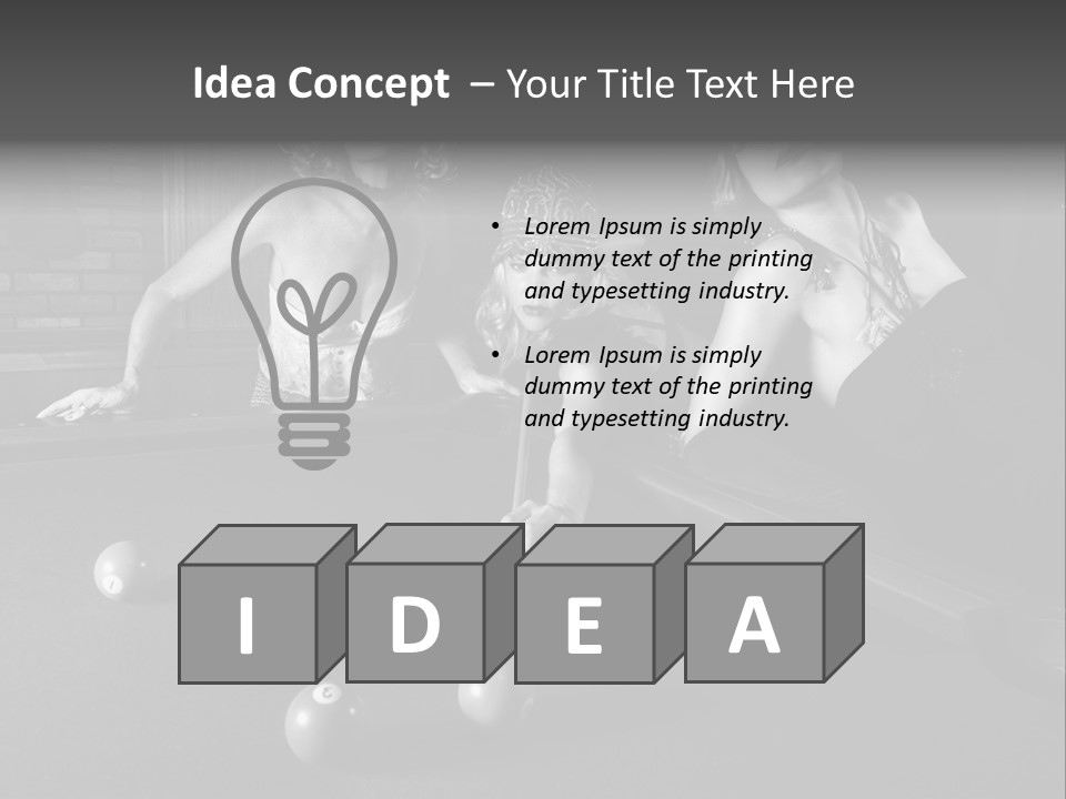 Friend Indoor Night Out PowerPoint Template