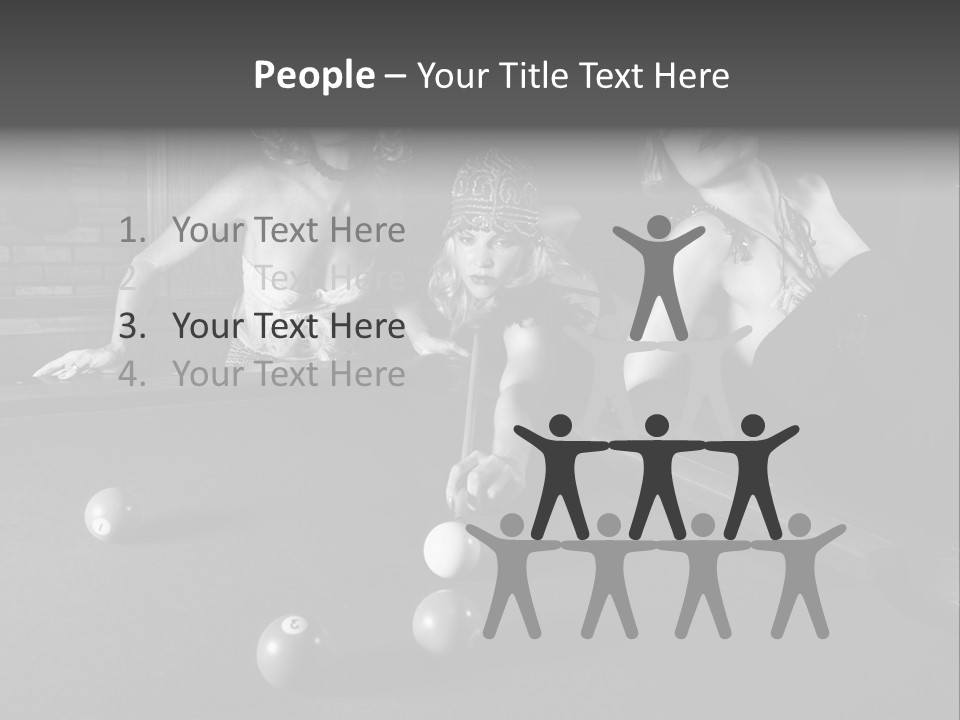 Friend Indoor Night Out PowerPoint Template