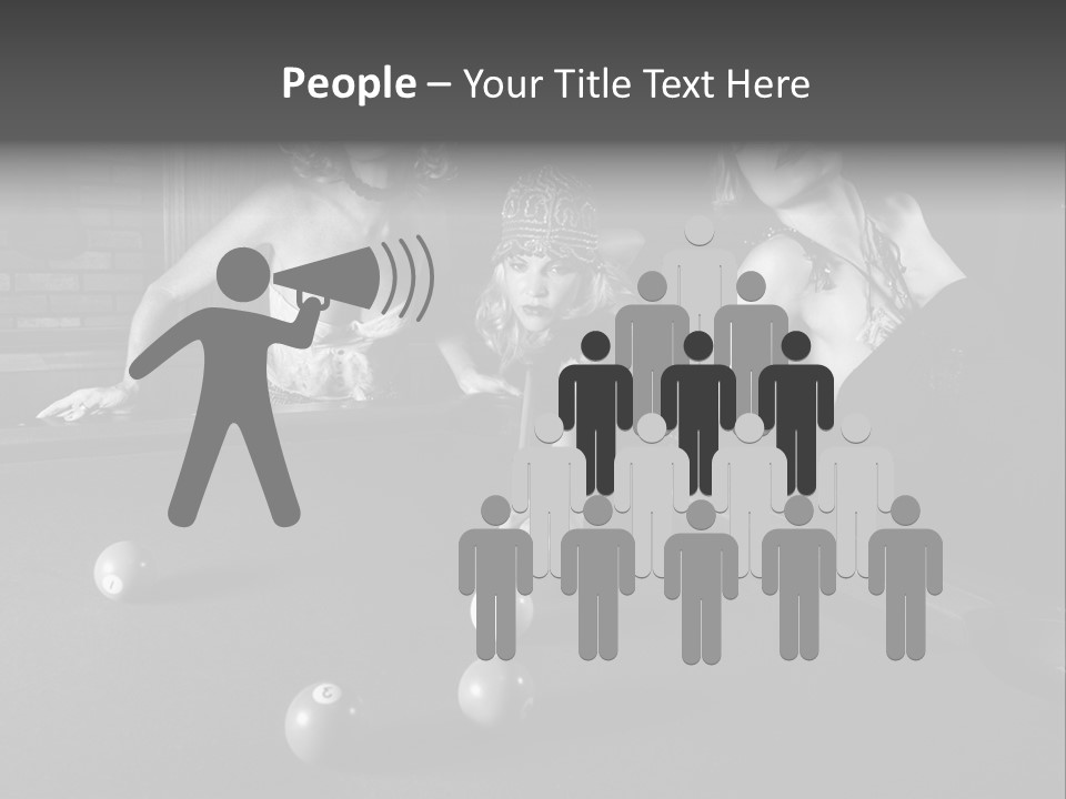 Friend Indoor Night Out PowerPoint Template