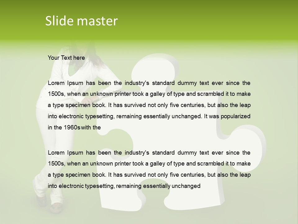 Decision Brain Concentration PowerPoint Template