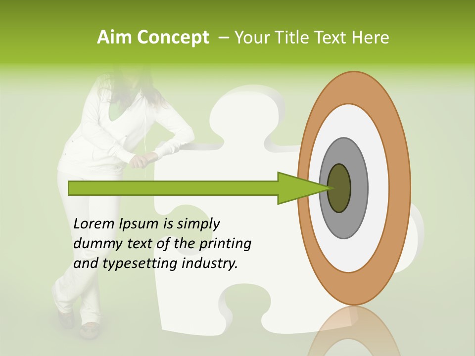 Decision Brain Concentration PowerPoint Template