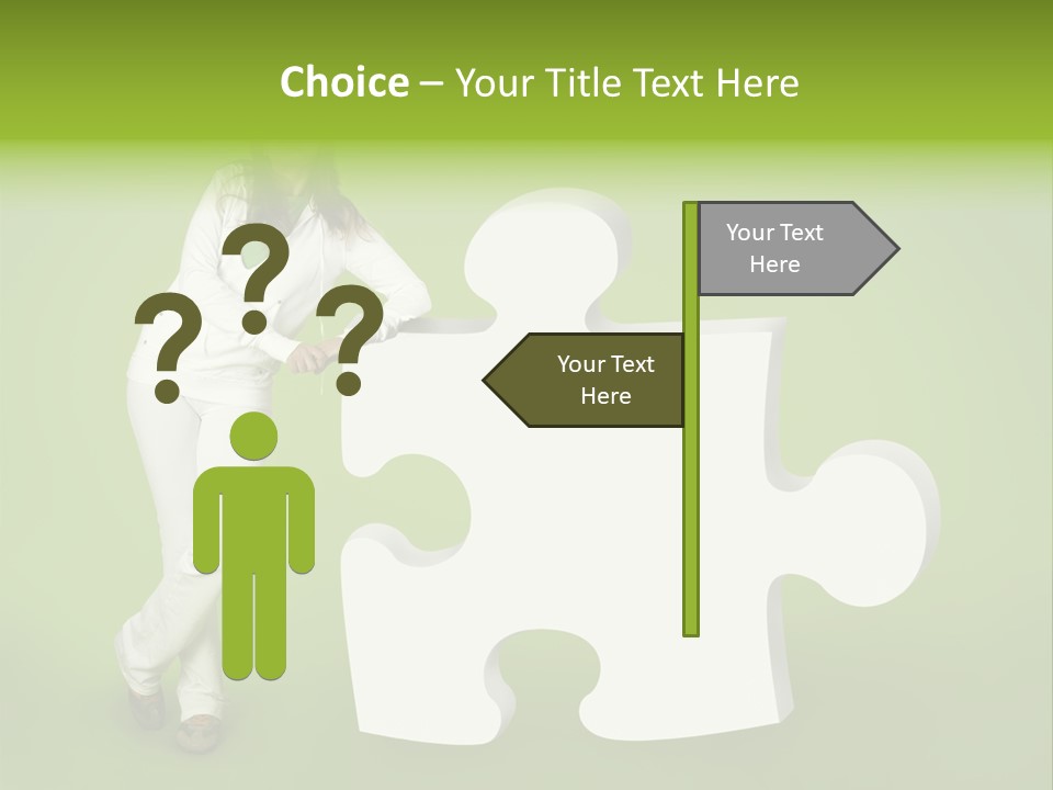 Decision Brain Concentration PowerPoint Template