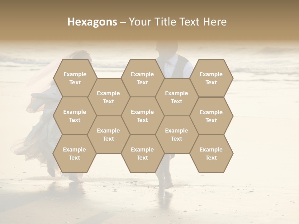 Running Happy Love PowerPoint Template