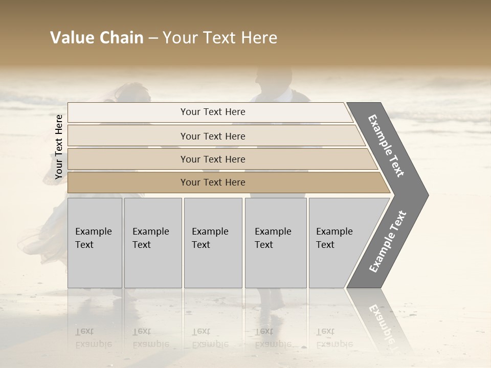Running Happy Love PowerPoint Template