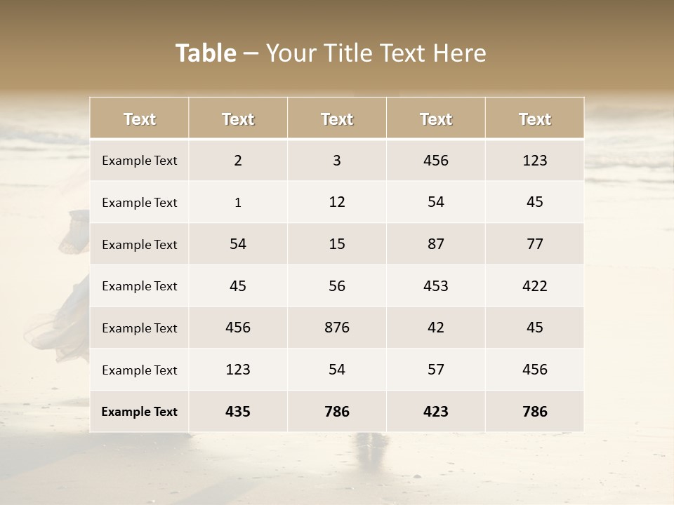 Running Happy Love PowerPoint Template