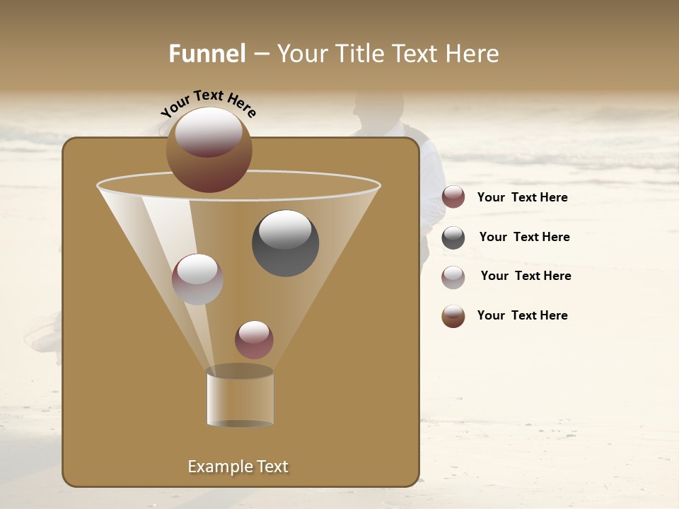 Running Happy Love PowerPoint Template