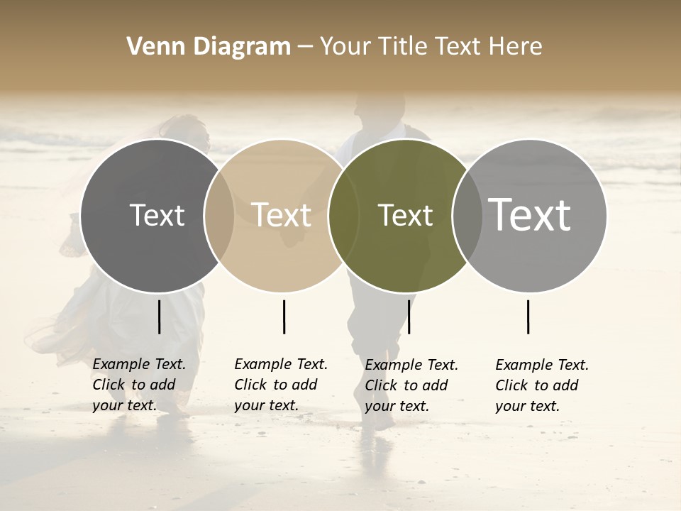 Running Happy Love PowerPoint Template