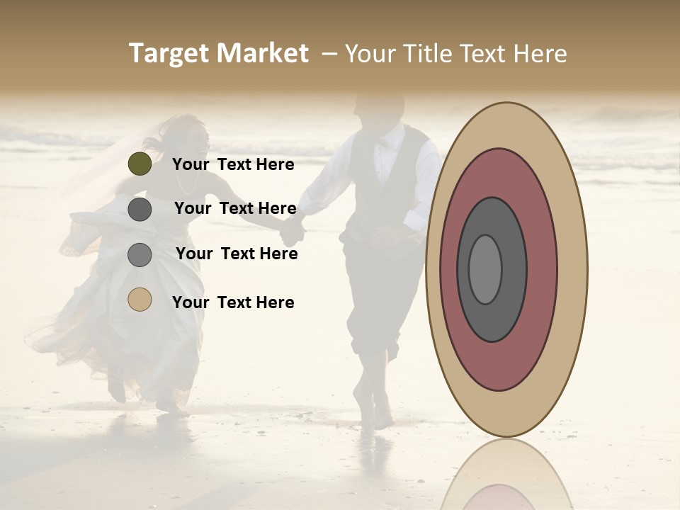 Running Happy Love PowerPoint Template