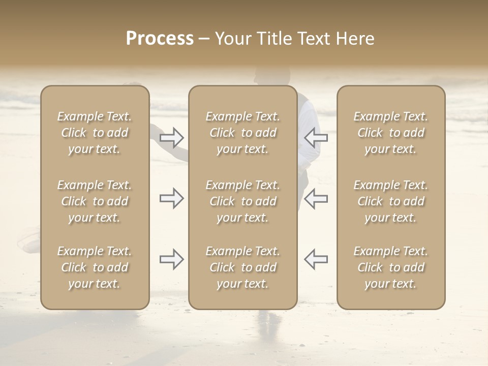 Running Happy Love PowerPoint Template