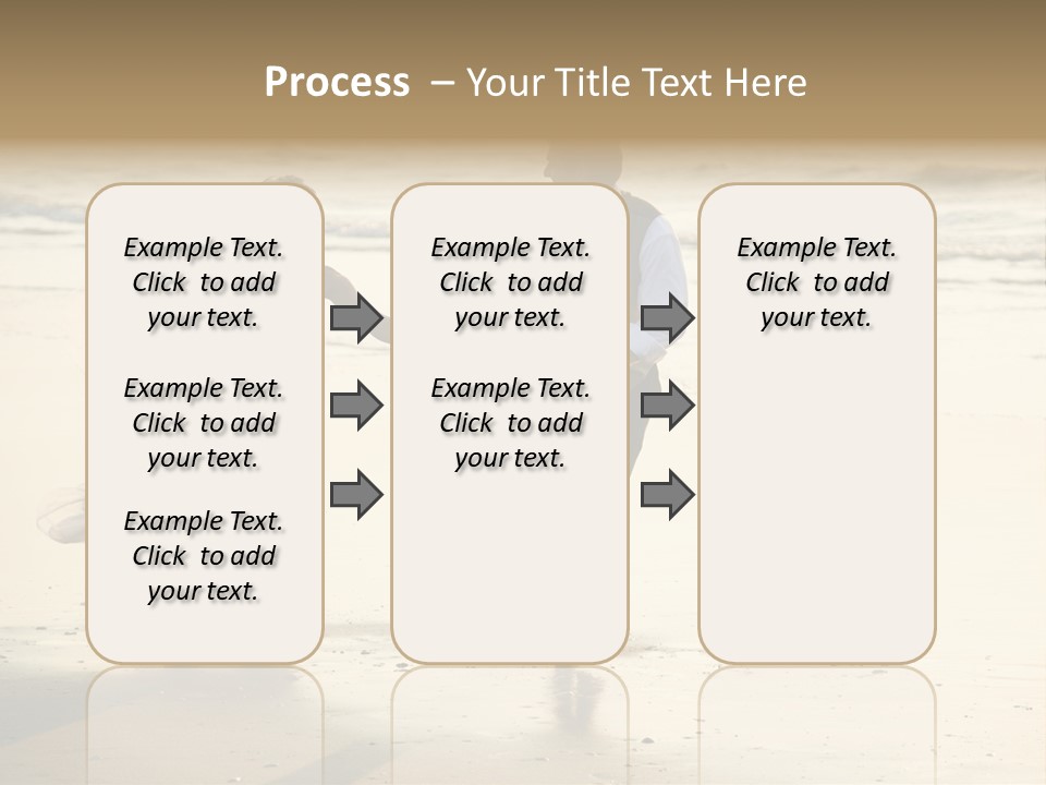 Running Happy Love PowerPoint Template