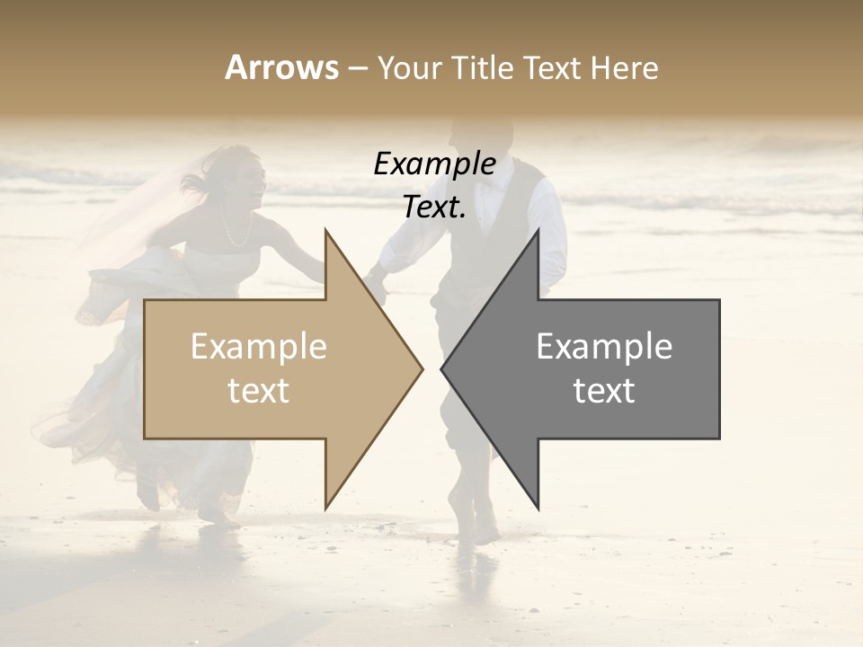 Running Happy Love PowerPoint Template