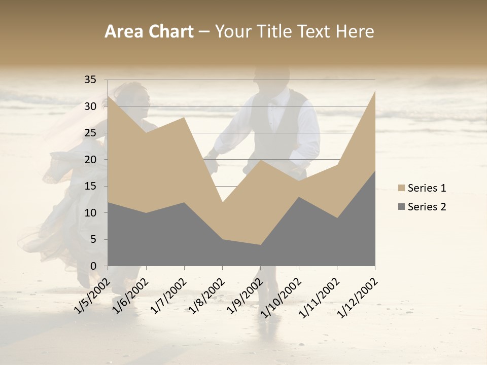 Running Happy Love PowerPoint Template