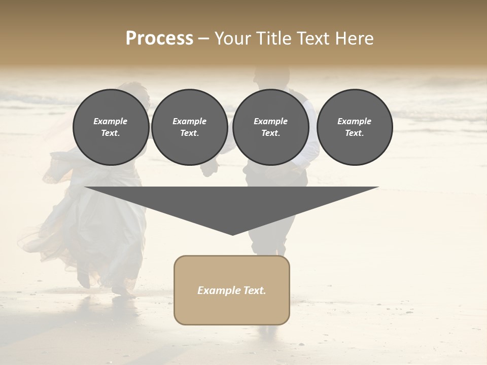 Running Happy Love PowerPoint Template