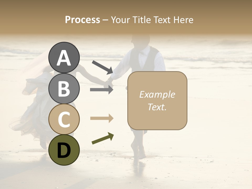 Running Happy Love PowerPoint Template