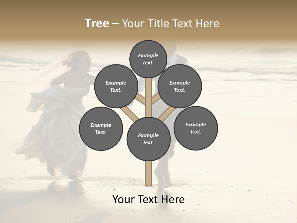 Running Happy Love PowerPoint Template