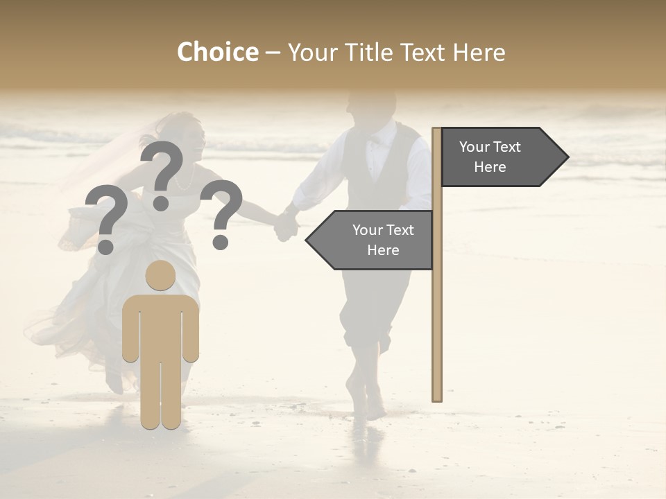 Running Happy Love PowerPoint Template