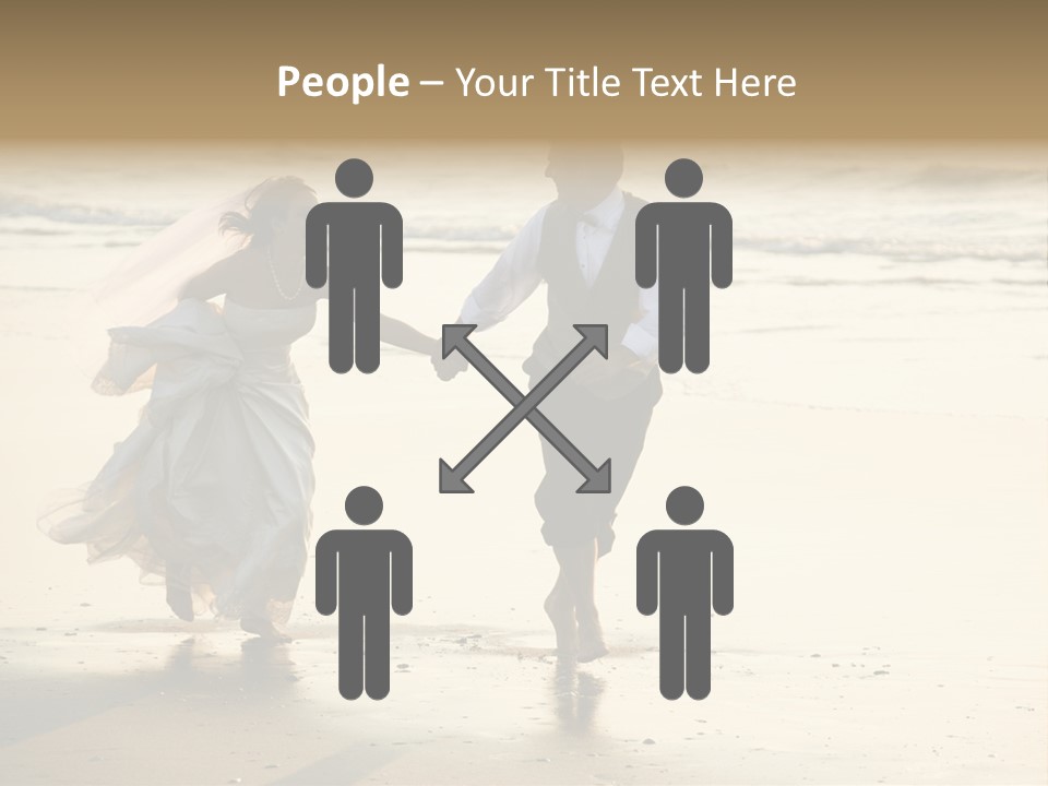 Running Happy Love PowerPoint Template