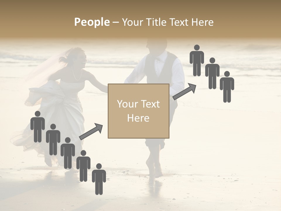 Running Happy Love PowerPoint Template