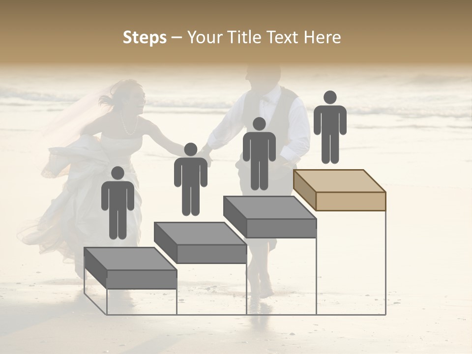Running Happy Love PowerPoint Template