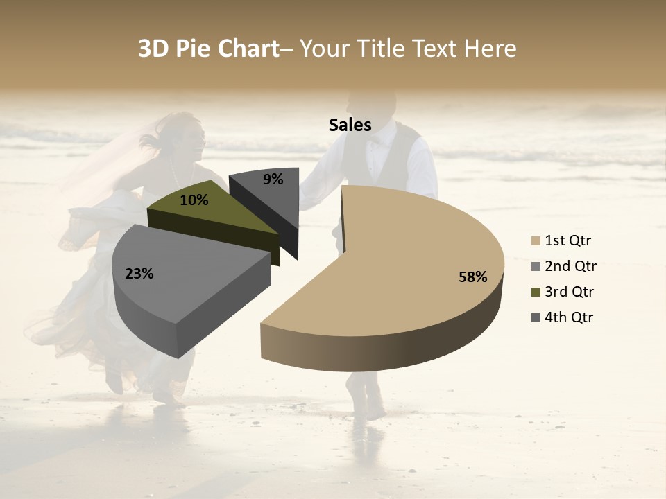 Running Happy Love PowerPoint Template