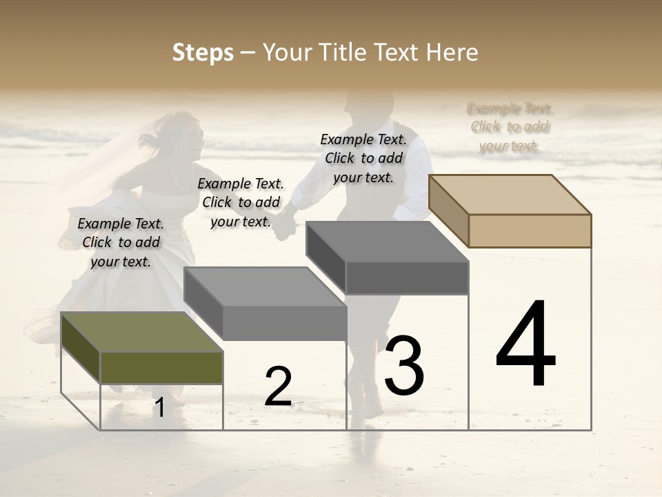 Running Happy Love PowerPoint Template