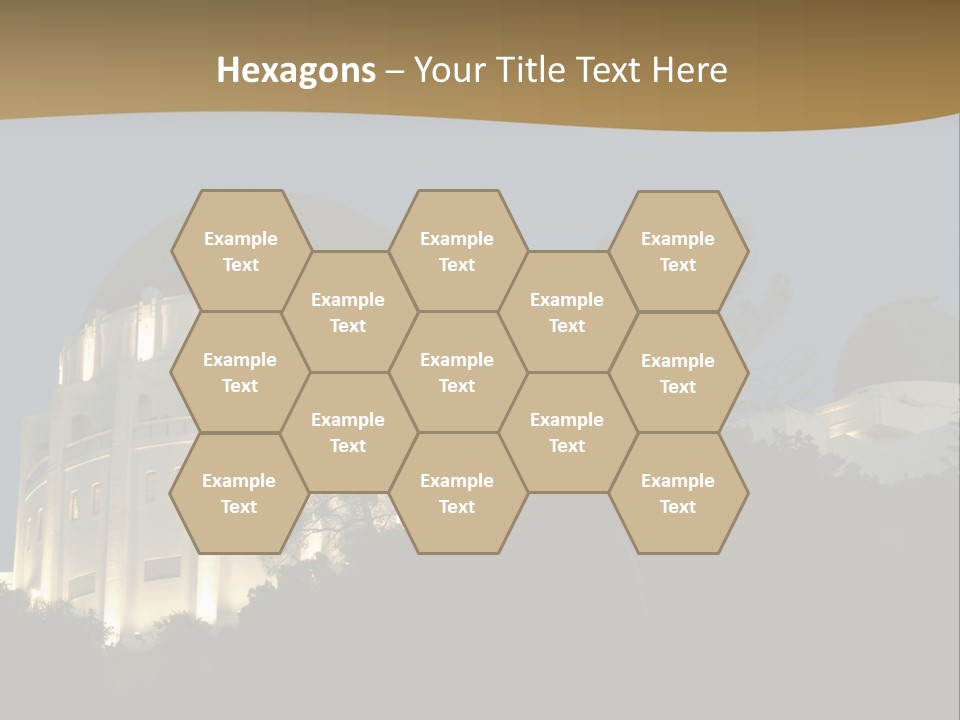 Astronomy Building Observatory PowerPoint Template