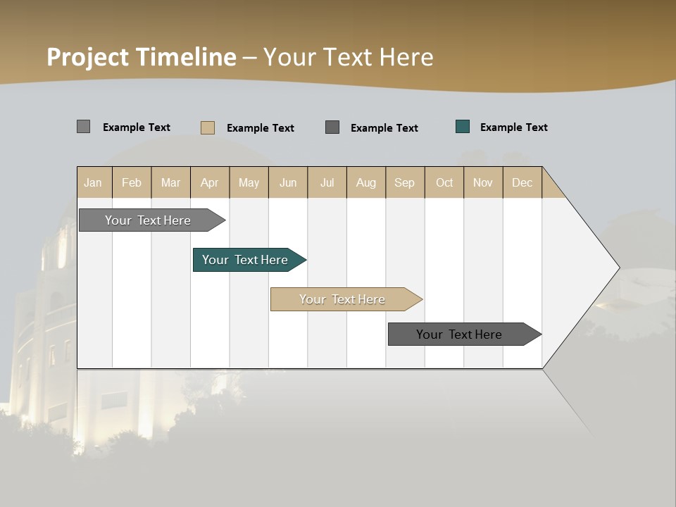 Astronomy Building Observatory PowerPoint Template