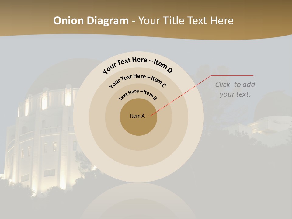 Astronomy Building Observatory PowerPoint Template