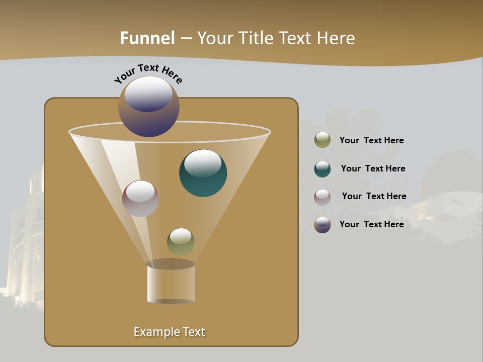 Astronomy Building Observatory PowerPoint Template