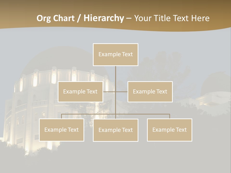Astronomy Building Observatory PowerPoint Template