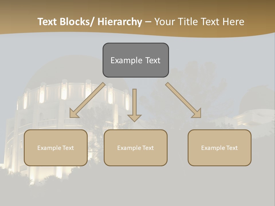 Astronomy Building Observatory PowerPoint Template
