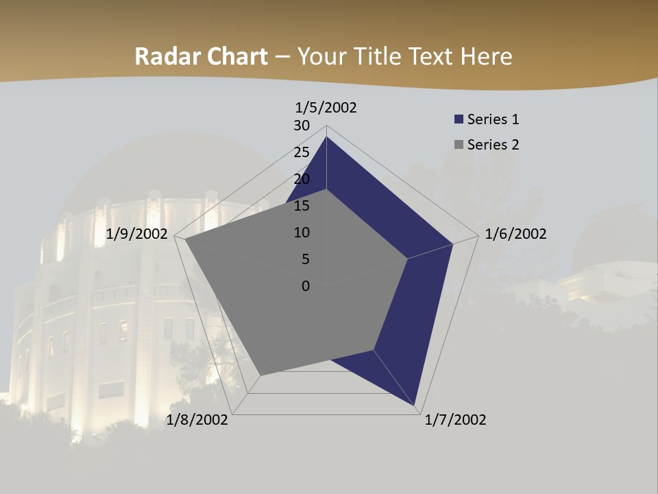 Astronomy Building Observatory PowerPoint Template