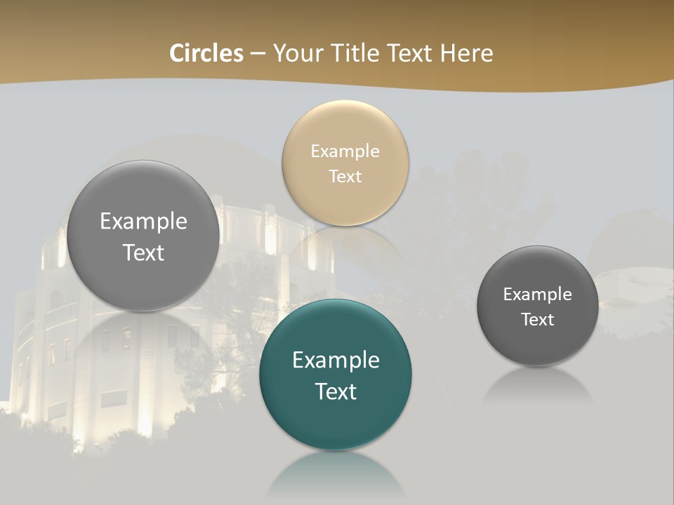 Astronomy Building Observatory PowerPoint Template