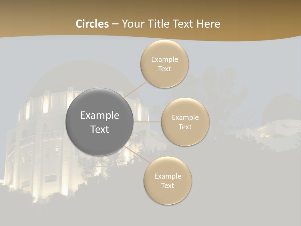 Astronomy Building Observatory PowerPoint Template