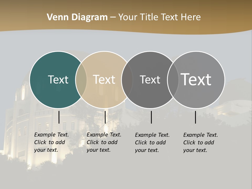 Astronomy Building Observatory PowerPoint Template