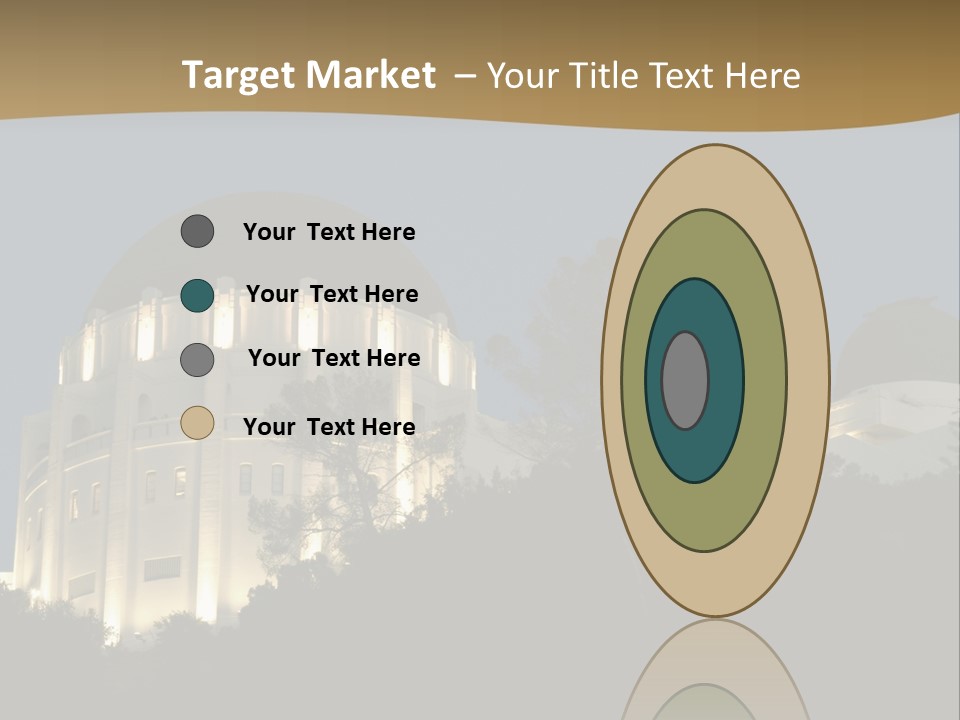 Astronomy Building Observatory PowerPoint Template